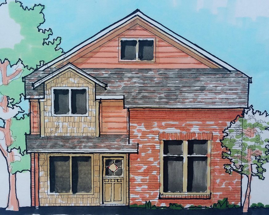 Narrow Lot 2 Story