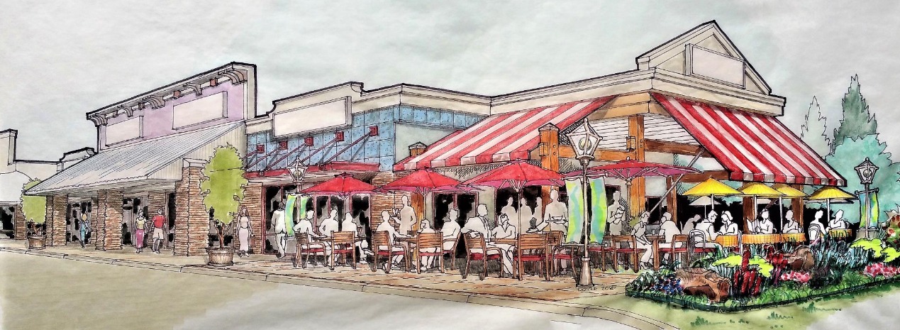Restaurant Ground Level Artist's Concept
