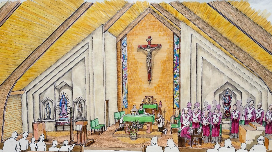 Religiouse, Remodel Interior Wide View