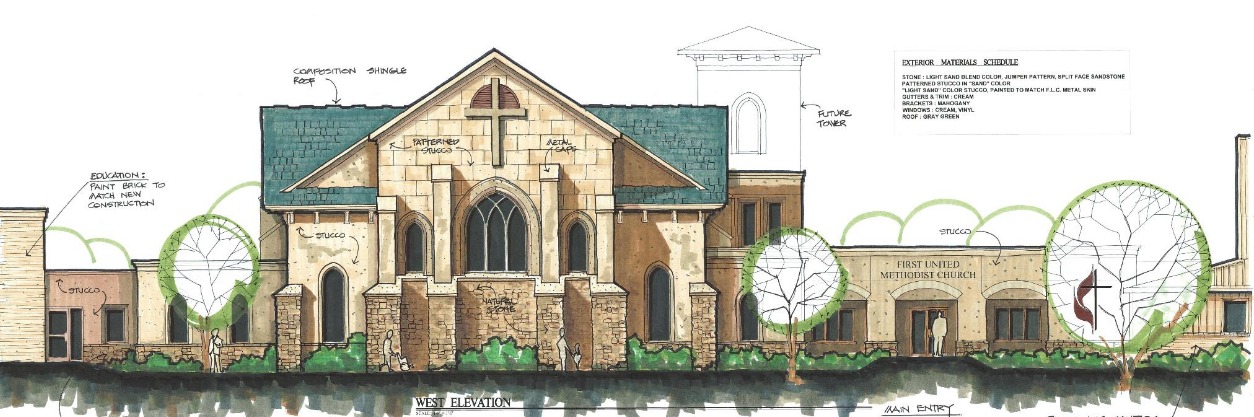 Religious, Presentation Street View, Artist's Rendering